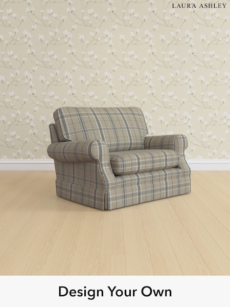 Longstowe Check/French Grey Padstow By Laura Ashley (H40631) | £1,150