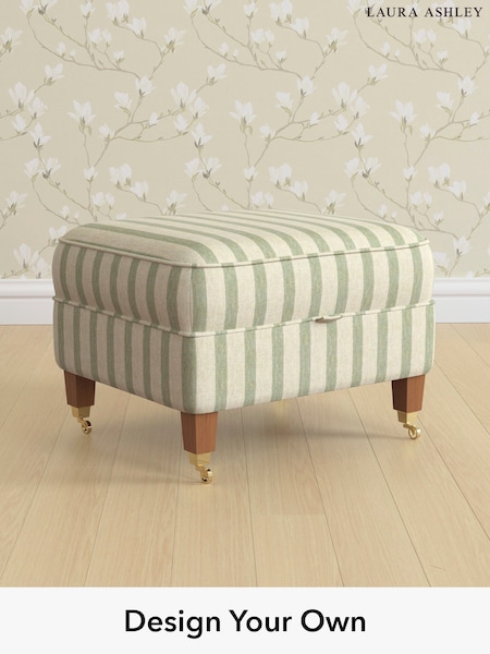Kinsham Stripe/Hedgerow Green Marford By Laura Ashley (H40647) | £500