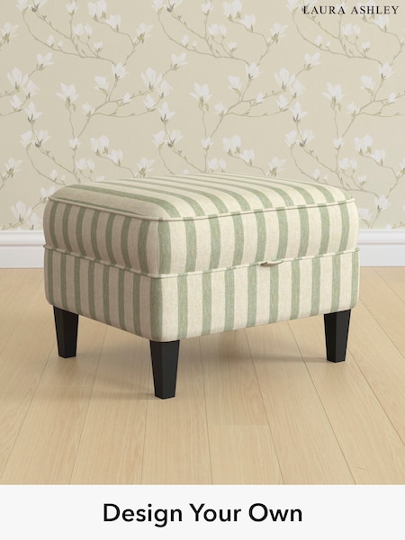 Kinsham Stripe/Hedgerow Green Marford By Laura Ashley (H40647) | £500