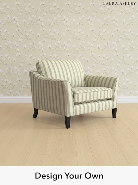 Kinsham Stripe/Hedgerow Green Marford By Laura Ashley (H40647) | £850