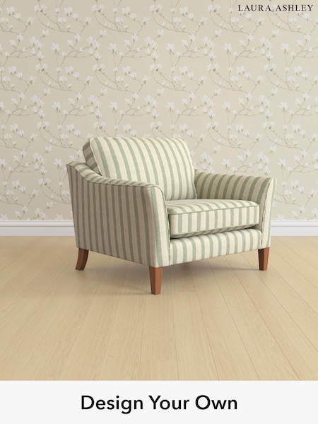 Kinsham Stripe/Hedgerow Green Marford By Laura Ashley (H40647) | £900