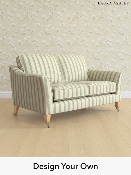 Kinsham Stripe/Hedgerow Green Marford By Laura Ashley (H40647) | £1,075