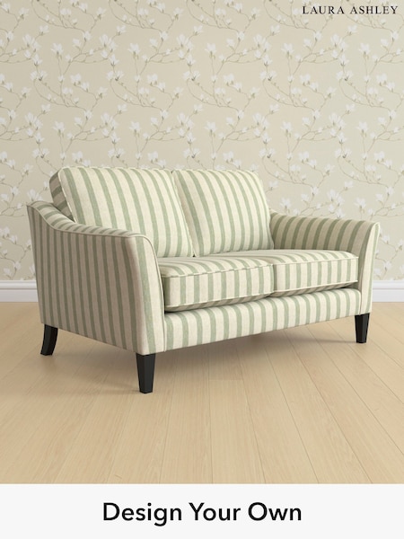 Kinsham Stripe/Hedgerow Green Marford By Laura Ashley (H40647) | £1,075