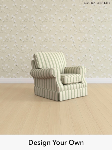 Kinsham Stripe/Hedgerow Green Padstow By Laura Ashley (H40649) | £900