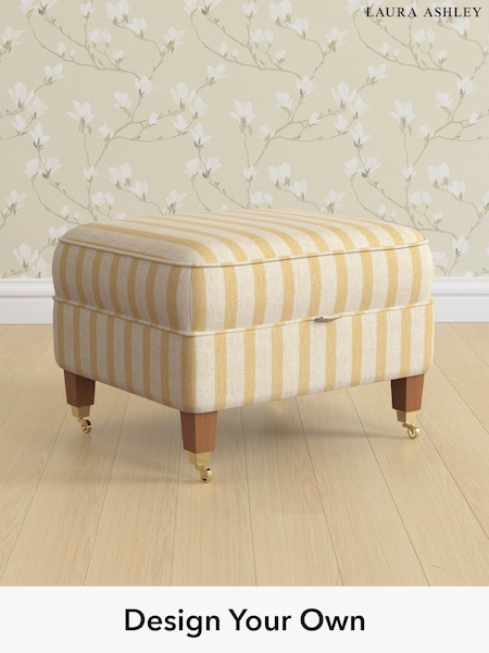 Kinsham Stripe/Ochre Yellow Marford By Laura Ashley (H40650) | £500