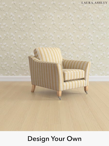 Kinsham Stripe/Ochre Yellow Marford By Laura Ashley (H40650) | £775