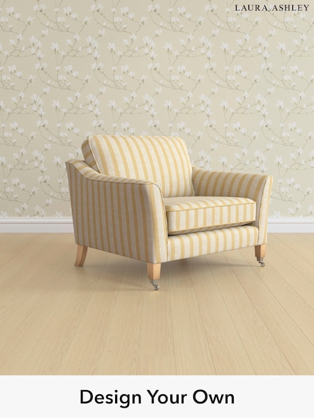 Kinsham Stripe/Ochre Yellow Marford By Laura Ashley (H40650) | £850