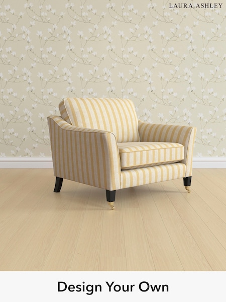Kinsham Stripe/Ochre Yellow Marford By Laura Ashley (H40650) | £850