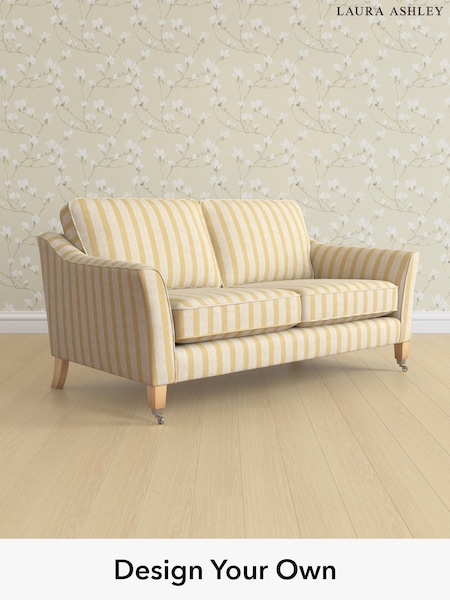 Kinsham Stripe/Ochre Yellow Marford By Laura Ashley (H40650) | £1,175