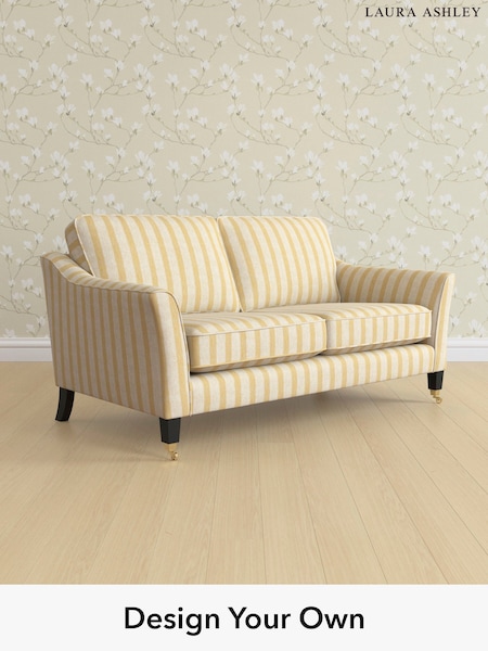 Kinsham Stripe/Ochre Yellow Marford By Laura Ashley (H40650) | £1,175