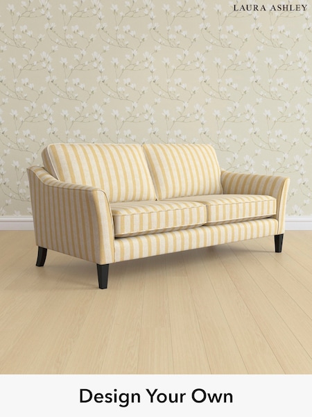 Kinsham Stripe/Ochre Yellow Marford By Laura Ashley (H40650) | £1,275