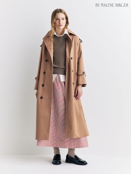 By Malene Birger Natural Alaya Coat (H40663) | £720