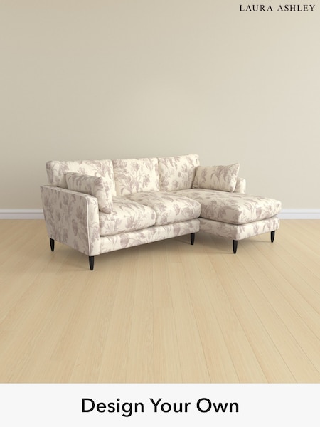 Gosford Weave/Dusky Plum Purple Radcliffe By Laura Ashley (H40669) | £2,475