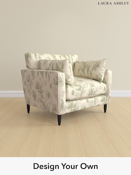 Gosford Weave/Sage Green Radcliffe By Laura Ashley (H40671) | £1,075