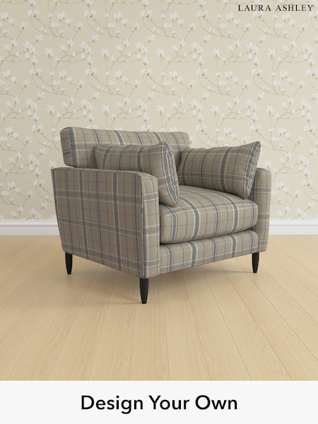 Longstowe Check/French Grey Radcliffe By Laura Ashley (H40672) | £1,225