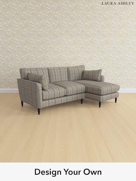 Longstowe Check/French Grey Radcliffe By Laura Ashley (H40672) | £2,675