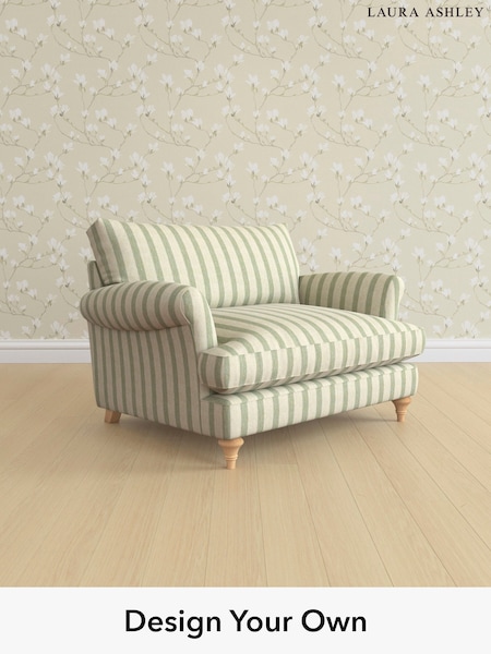 Kinsham Stripe/Hedgerow Green Westley By Laura Ashley (H40690) | £1,000
