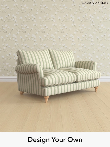 Kinsham Stripe/Hedgerow Green Westley By Laura Ashley (H40690) | £1,325