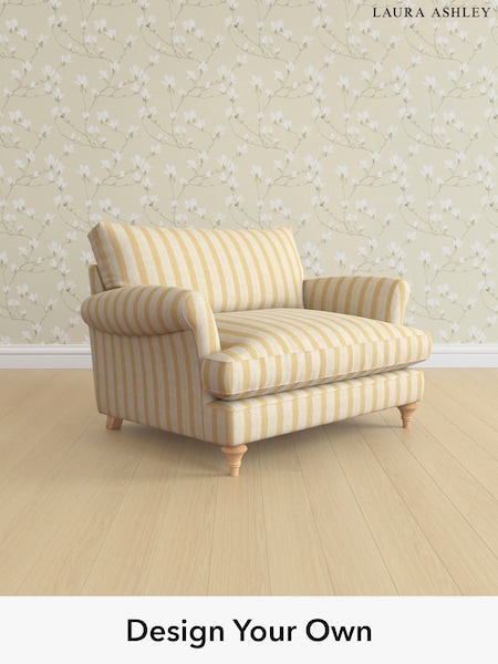 Kinsham Stripe/Ochre Yellow Westley By Laura Ashley (H40692) | £1,000