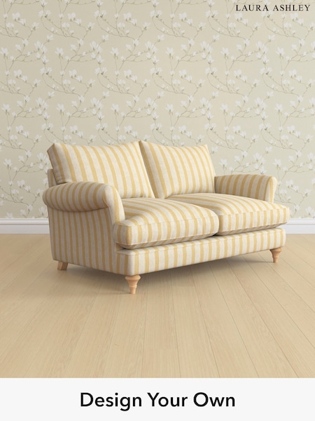 Kinsham Stripe/Ochre Yellow Westley By Laura Ashley (H40692) | £1,325
