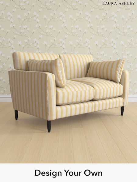 Kinsham Stripe/Ochre Yellow Radcliffe By Laura Ashley (H40693) | £1,375