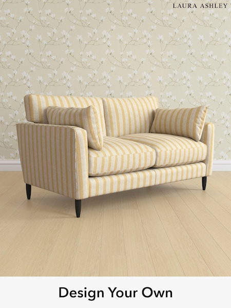 Kinsham Stripe/Ochre Yellow Radcliffe By Laura Ashley (H40693) | £1,475