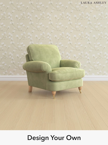 Orla/Pale Hedgerow Green Beaumaris By Laura Ashley (H40817) | £1,000