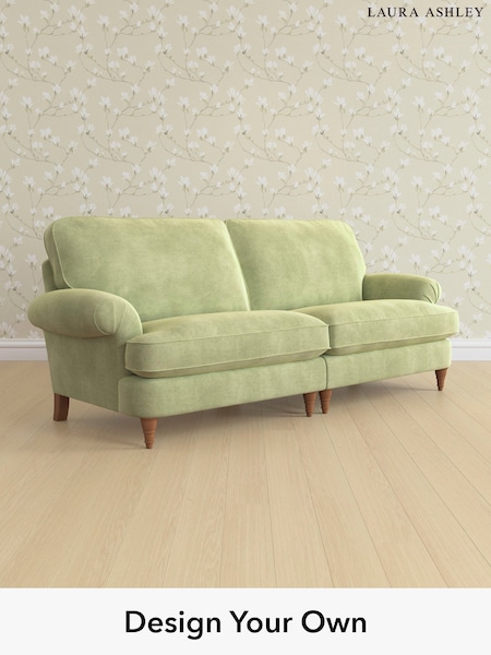 Orla/Pale Hedgerow Green Beaumaris By Laura Ashley (H40817) | £1,675
