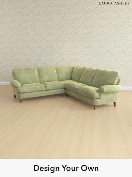 Orla/Pale Hedgerow Green Beaumaris By Laura Ashley (H40817) | £3,000