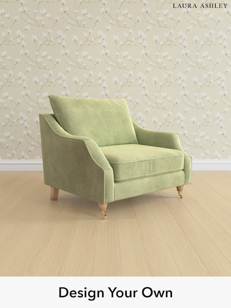 Orla/Pale Hedgerow Green Beverley By Laura Ashley (H40819) | £1,100