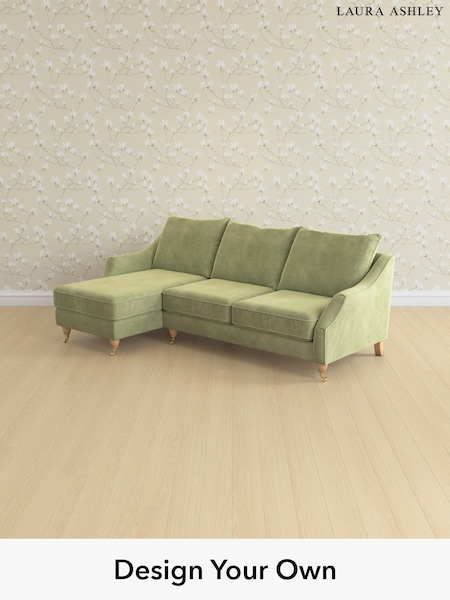 Orla/Pale Hedgerow Green Beverley By Laura Ashley (H40819) | £2,375