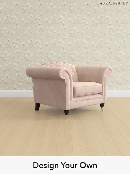 Orla/Chalk Pink Gloucester Button Back By Laura Ashley (H40850) | £1,050