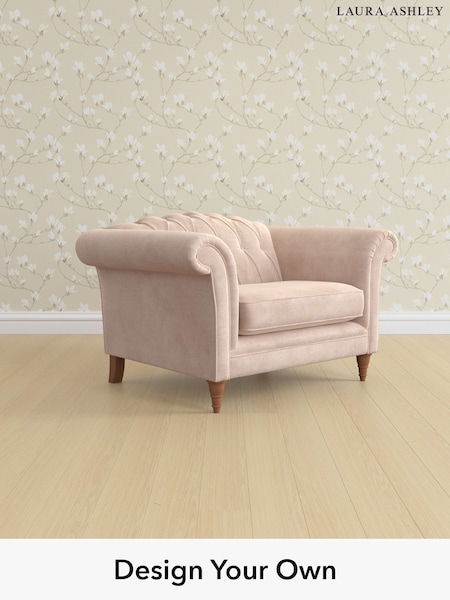 Orla/Chalk Pink Gloucester Button Back By Laura Ashley (H40850) | £1,150