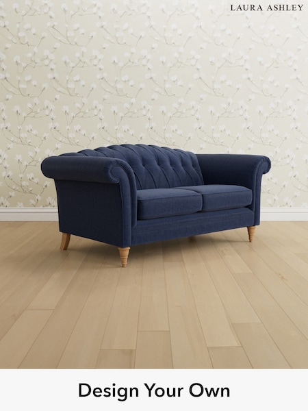 Nantmor/Midnight Navy Gloucester Button Back By Laura Ashley (H40857) | £1,250