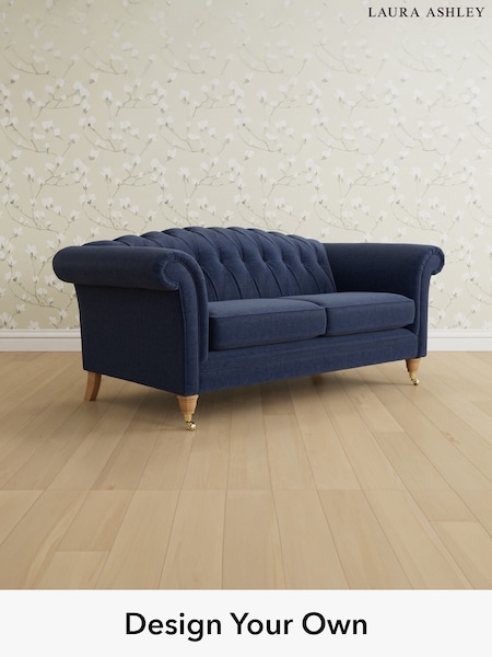Nantmor/Midnight Navy Gloucester Button Back By Laura Ashley (H40857) | £1,350