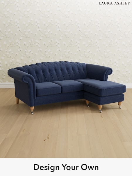 Nantmor/Midnight Navy Gloucester Button Back By Laura Ashley (H40857) | £1,800