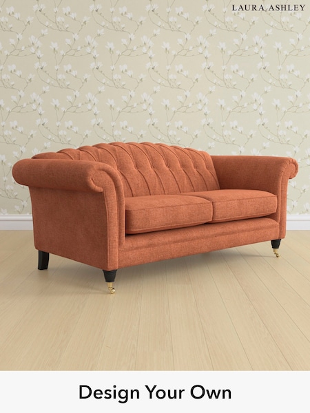 Nantmor/Rust Orange Gloucester Button Back By Laura Ashley (H40868) | £1,350