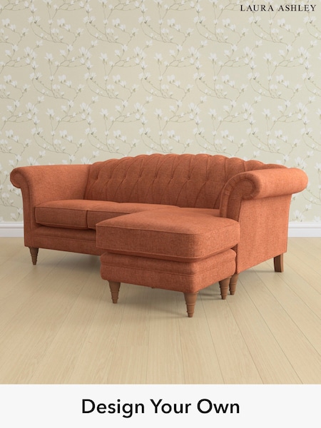 Nantmor/Rust Orange Gloucester Button Back By Laura Ashley (H40868) | £1,800