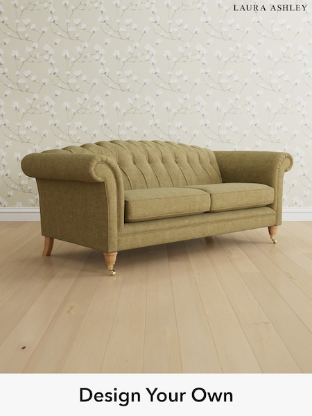 Orla/Gold Natural Gloucester Button Back By Laura Ashley (H40869) | £1,675