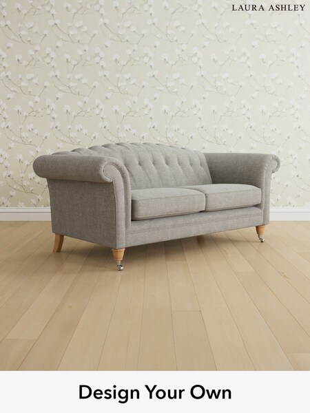 Orla/Pale Steel Grey Gloucester Button Back By Laura Ashley (H40875) | £1,575