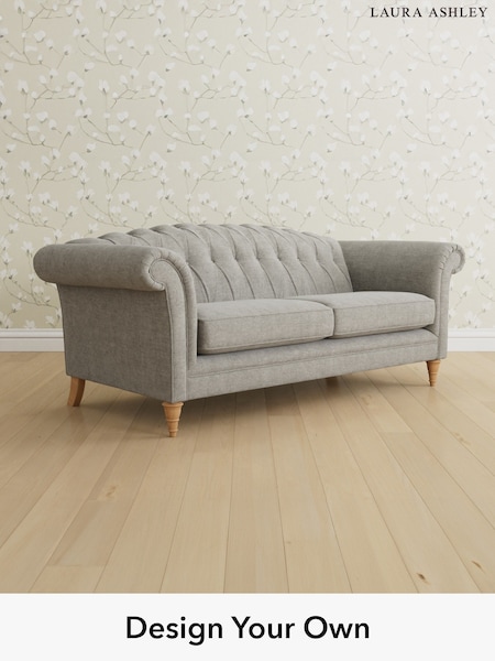 Orla/Pale Steel Grey Gloucester Button Back By Laura Ashley (H40875) | £1,675