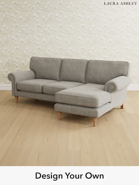 Orla/Pale Steel Grey Kingston By Laura Ashley (H40878) | £2,325