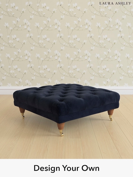 Orla/Midnight Navy Gloucester Button Back By Laura Ashley (H40881) | £700