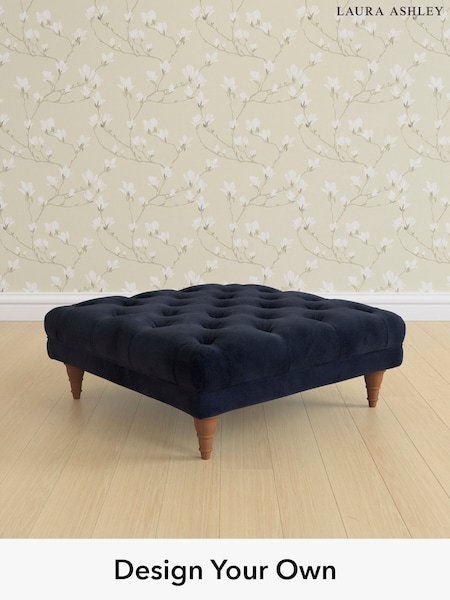 Orla/Midnight Navy Gloucester Button Back By Laura Ashley (H40881) | £700