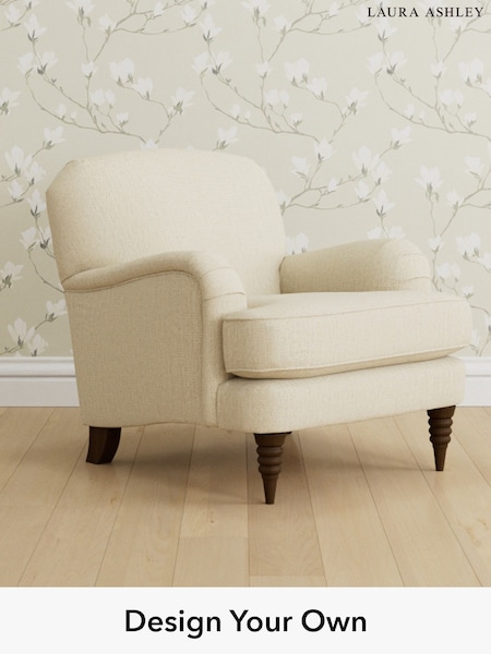 Orla/Oyster Natural Lynden Scatter Back By Laura Ashley (H40908) | £950