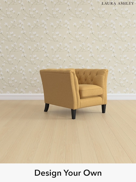Peyton/Ochre Yellow Chatsworth Button Back By Laura Ashley (H40919) | £950