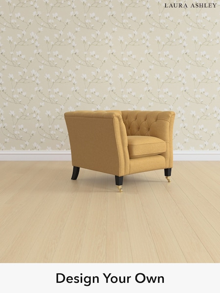 Peyton/Ochre Yellow Chatsworth Button Back By Laura Ashley (H40919) | £950