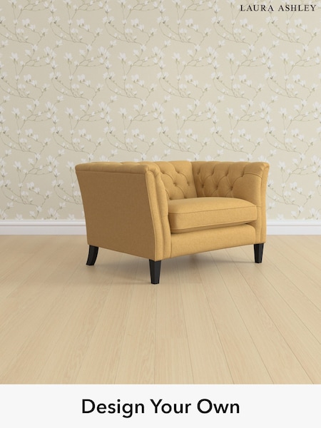 Peyton/Ochre Yellow Chatsworth Button Back By Laura Ashley (H40919) | £1,050