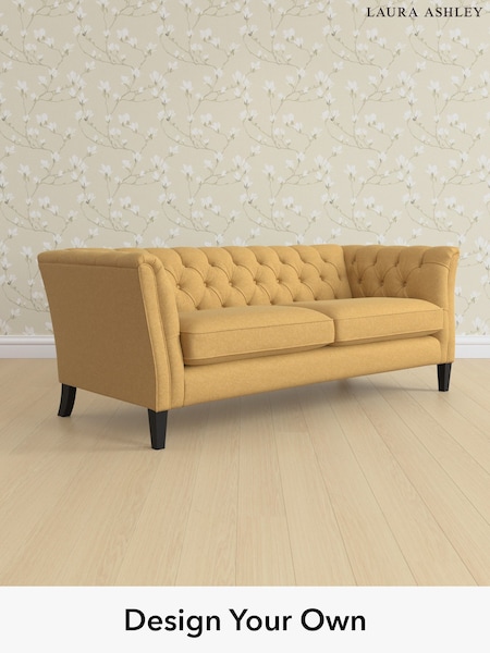 Peyton/Ochre Yellow Chatsworth Button Back By Laura Ashley (H40919) | £1,450
