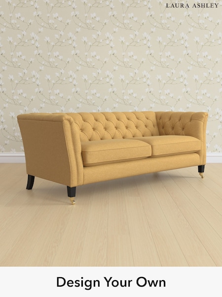Peyton/Ochre Yellow Chatsworth Button Back By Laura Ashley (H40919) | £1,450
